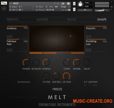 Cinematique-Instruments Melt Cinematique-Instruments Melt
