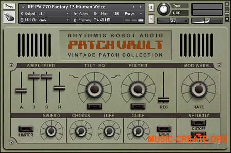 Rhythmic Robot Audio PatchVault 770
