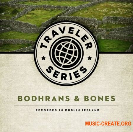 Red Room Audio Traveler Series Bodhrans And Bones (KONTAKT) - библиотека ирландского каркасного барабана