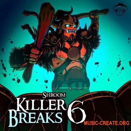 Shroom Killer Breaks Vol 6 (WAV) - сэмплы ударных