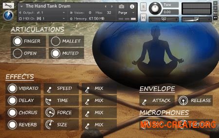 Stormwave The Hand Tank Drum (KONTAKT) - библиотека ударных Stormwave The Hand Tank Drum (KONTAKT) - библиотека ударных