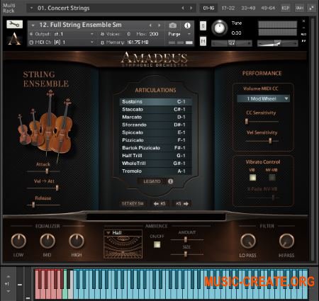 Sonic Scores Amadeus Symphonic Orchestra (KONTAKT) - библиотека симфонического оркестра Sonic Scores Amadeus Symphonic Orchestra (KONTAKT) - библиотека симфонического оркестра