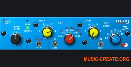 Maag Audio EQ2 v1.5 (Team R2R) - эквалайзер Maag Audio EQ2 v1.5 (Team R2R) - эквалайзер