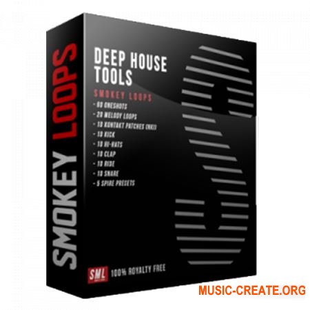 Smokey Loops Deep House Tools (WAV SPiRE KONTAKT) - сэмплы Deep House
