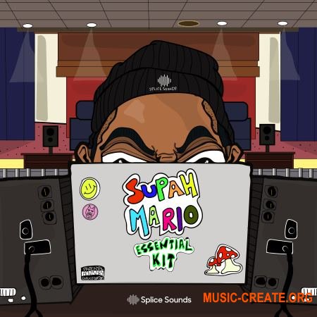 Splice Sounds Supah Mario Essential Kit (WAV) - сэмплы Hip Hop, Trap