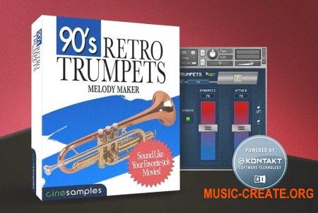 Cinesamples 90’s Retro Trumpets (KONTAKT) - библиотека трубы Cinesamples 90’s Retro Trumpets (KONTAKT) - библиотека трубы