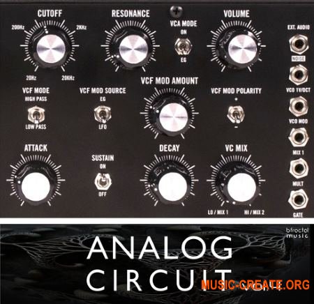 BFractal Music Analog Circuit Vol.4 (WAV) - драм сэмплы