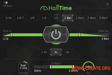 CableGuys HalfTime v1.0.1 x86 x64 (Team V.R) - плагин изменения скорости воспроизведения звука CableGuys HalfTime v1.0.1 x86 x64 (Team V.R) - плагин изменения скорости воспроизведения звука