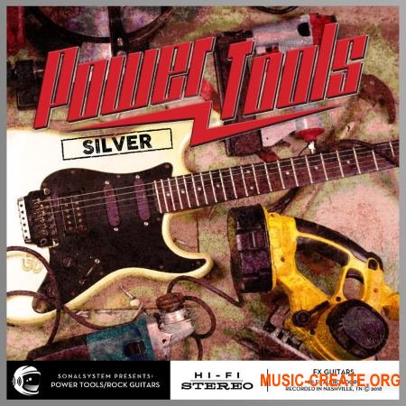 SonalSystem Power Tools Hard Rock Guitars (Silver) (WAV) - сэмплы электрогитары SonalSystem Power Tools Hard Rock Guitars (Silver) (WAV) - сэмплы электрогитары