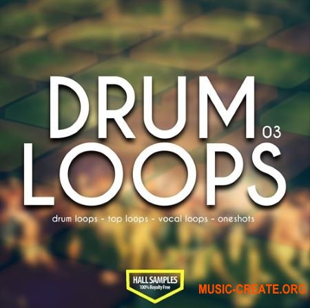 Hall Samples Drum Loops Vol 3 (WAV) - сэмплы ударных Hall Samples Drum Loops Vol 3 (WAV) - сэмплы ударных