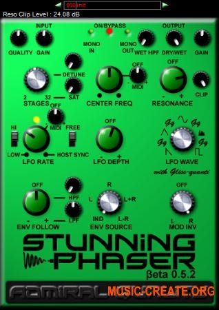 Admiral Quality Stunning Phaser v0.5.2 WiN OSX (Team R2R) - эффект фазер