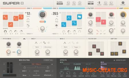 Native Instruments Super 8 for REAKTOR WiN OSX (Team DECiBEL) - расширение для REAKTOR Native Instruments Super 8 for REAKTOR WiN OSX (Team DECiBEL) - расширение для REAKTOR