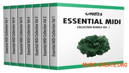 Cymatics Essential MIDI Collection Bundle (MiDi) Cymatics Essential MIDI Collection Bundle (MiDi)