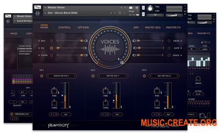 Heavyocity Mosaic Voices (KONTAKT) - вокальная библиотека