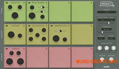 Klevgrand Modley v1.0.1 WiN OSX (Team R2R) - мультиэффектовый дилэй