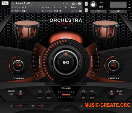Sonex Audio Drums and Mallets (KONTAKT) - библиотека перкуссионных инструментов Sonex Audio Drums and Mallets (KONTAKT) - библиотека перкуссионных инструментов