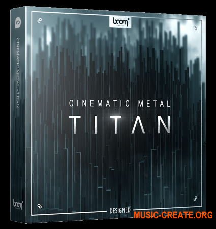 Boom Library Cinematic Metal - Titan Designed (WAV) - кинематографические звуковые эффекты