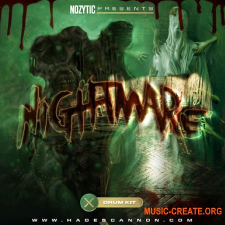 Nozytic Nightmare (DrumKit) (WAV) - сэмплы ударных