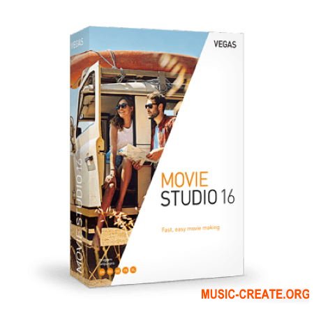 MAGIX VEGAS Movie Studio v16.0.0.138 (Team P2P) - программа для обработки цифрового видео