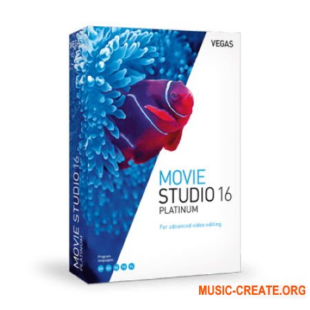 MAGIX VEGAS Movie Studio Platinum v16.0.0.142 (Team P2P) - программа для обработки цифрового видео