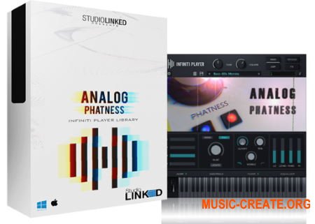 StudioLinked Infiniti Expansion Analog Phatness WiN (DECiBEL) - библиотека басовых звуков StudioLinked Infiniti Expansion Analog Phatness WiN (DECiBEL) - библиотека басовых звуков