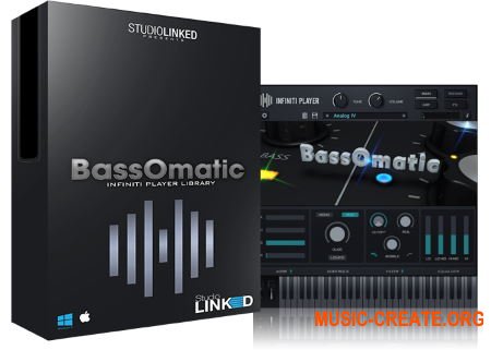 StudioLinked Infiniti Expansion BassOmatic WiN (DECiBEL) - библиотека басовых звуков