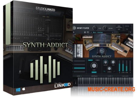 StudioLinked Infiniti Expansion Synth Addict WiN (DECiBEL) - библиотека звуков синтезаторов StudioLinked Infiniti Expansion Synth Addict WiN (DECiBEL) - библиотека звуков синтезаторов