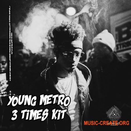Manu Young Metro 3 Times (Drum Kit) (WAV FLP) - сэмплы ударных