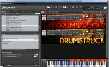 The Unfinished Drumstruck Bundle (KONTAKT) - библиотека ударных The Unfinished Drumstruck Bundle (KONTAKT) - библиотека ударных