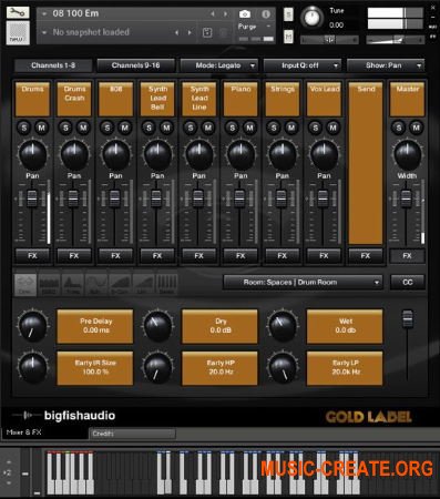 Big Fish Audio Gold Label: Hip Hop and RnB (KONTAKT) - библиотека Hip Hop, RnB Big Fish Audio Gold Label: Hip Hop and RnB (KONTAKT) - библиотека Hip Hop, RnB