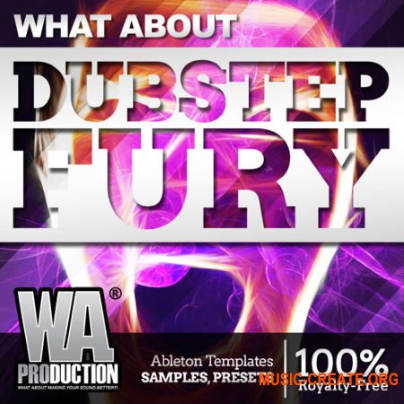 W. A. Production Dubstep Fury (MULTiFORMAT) - сэмплы Dubstep