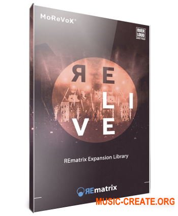 Overloud Relive for REmatrix (Team R2R) - библиотека для конволюционного ревербератора Overloud Relive for REmatrix (Team R2R) - библиотека для конволюционного ревербератора
