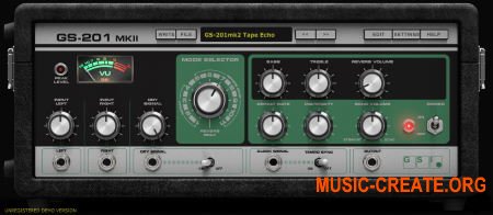 Genuine Soundware GS-201 Mk2 v1.0.0 WIN OSX (Team R2R) - эффект эха Genuine Soundware GS-201 Mk2 v1.0.0 WIN OSX (Team R2R) - эффект эха