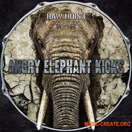 RawNois3 Angry Elephant Kicks (WAV) - сэмплы бас-барабанов RawNois3 Angry Elephant Kicks (WAV) - сэмплы бас-барабанов