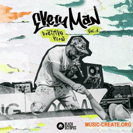Black Octopus Sound Positive Flow Vol 1 by EVeryman (WAV) - сэмплы Funky Hip Hop