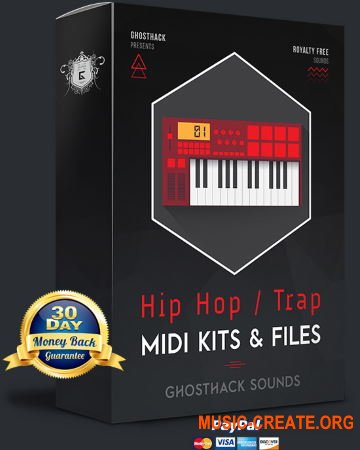 Ghosthack Hip Hop / Trap MIDI Kits & Files (MIDI) Ghosthack Hip Hop / Trap MIDI Kits & Files (MIDI)