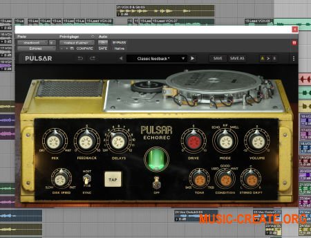 Pulsar Audio Echorec v1.1.3 (Team R2R) - плагин эхо / дилэй