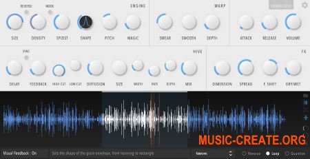 Inertia Sound Systems Granulizer 2 v2.1.0 WiN OSX (Team R2R) - гранулированный синтезатор Inertia Sound Systems Granulizer 2 v2.1.0 WiN OSX (Team R2R) - гранулированный синтезатор