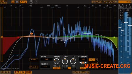 LVC-Audio Toned-MAX v2.0.5 WIN OSX (Team R2R) - плагин эквалайзер