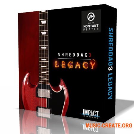 Impact Soundworks Shreddage 3 Legacy (KONTAKT) - библиотека электронной гитар