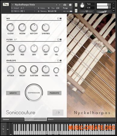Soniccouture Nyckelharpas v1.0.0 (KONTAKT) - библиотека шведского инструмента
