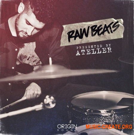 Origin Sound Raw Beats (WAV) - сэмплы ударных, Hip Hop