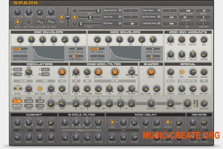 Native Instruments Reaktor Spark R2 v1.4.0.4 HYBRID (Team R2R) - синтезатор
