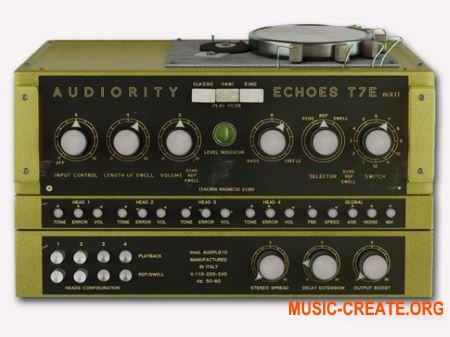 Audiority Echoes T7E v1.0.0 WIN OSX (Team R2R) - эхо-плагин Audiority Echoes T7E v1.0.0 WIN OSX (Team R2R) - эхо-плагин