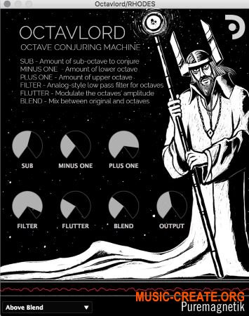Puremagnetik Octavlord v1.0.1 VST AU WiN OSX (Team DECiBEL) - плагин эффекта