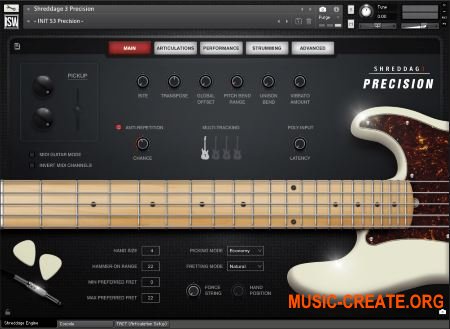 Impact Soundworks Shreddage 3 Precision (KONTAKT) - библиотека электрогитары