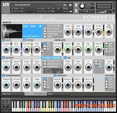 Soniccouture Konkrete v1.1.0 (KONTAKT) - виртуальный инструмент