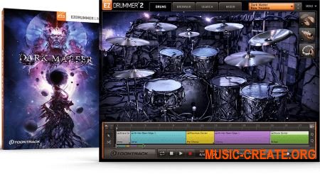 Toontrack Dark Matter EZX v1.0.0 - библиотека для EZdrummer Toontrack Dark Matter EZX v1.0.0 - библиотека для EZdrummer