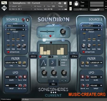 Soundiron Sonespheres 3 Current (KONTAKT) - звуки атмосферных синтезаторов