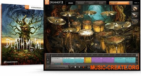 Toontrack Death Metal EZX v1.0.1 - библиотека для EZdrummer